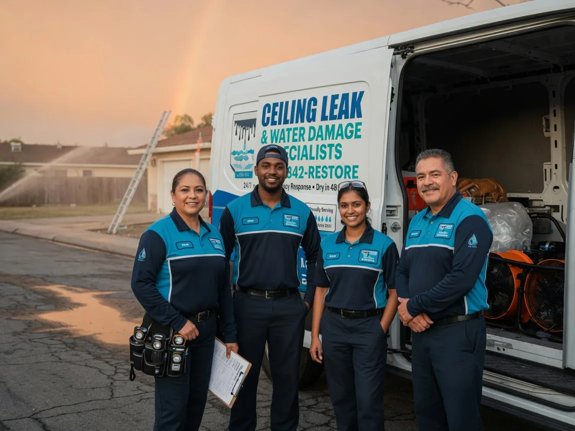 Ceiling Leak Cleanup company in Porterdale, GA